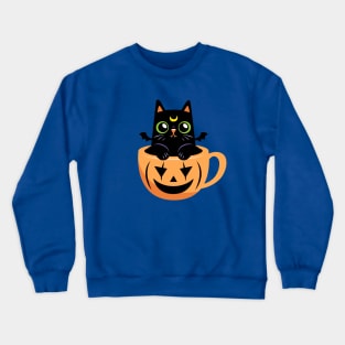 Pumpkin Spice Catte Crewneck Sweatshirt